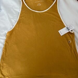 American Eagle Outfitters Mustard Tank Top
